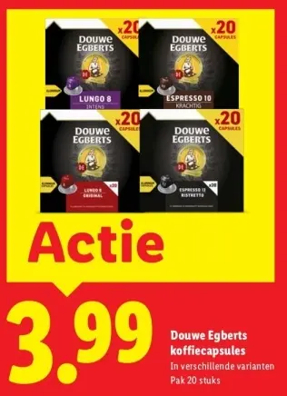 Aanbieding: Koffiecapsules