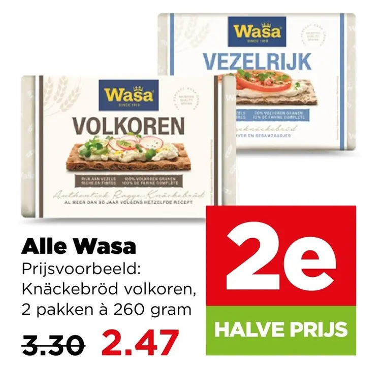Aanbieding: Knäckebröd volkoren