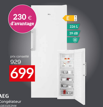 Offre: Congélateur GB332E2NW