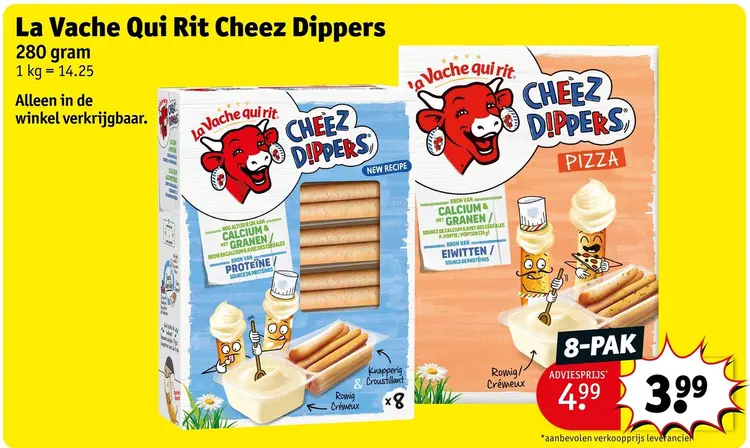 Promotie: Cheez Dippers