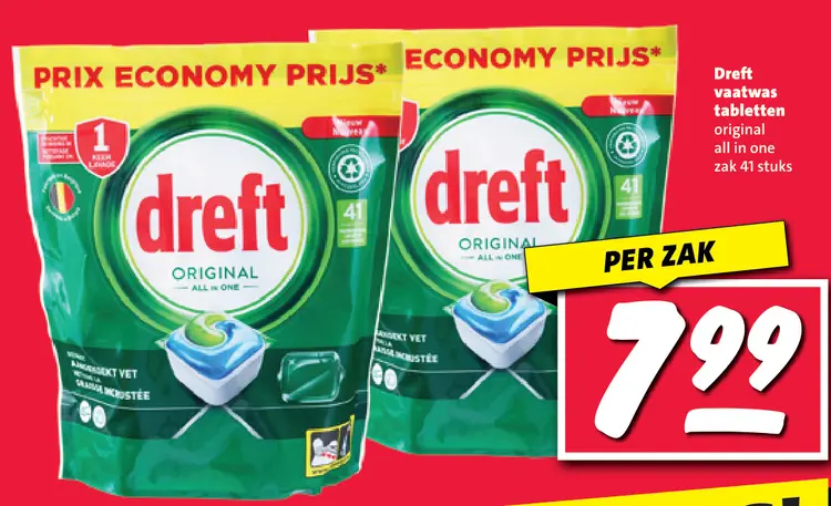 Aanbieding: Vaatwas tabletten original all in one