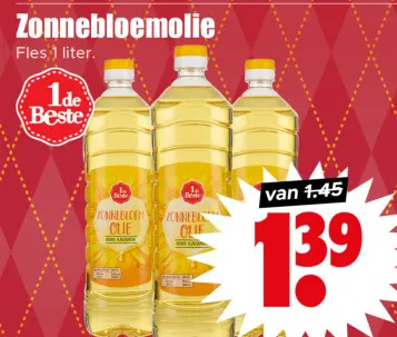 Aanbieding: Zonnebloemolie