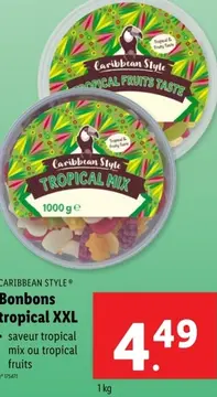 Offre: Bonbons Tropical XXL