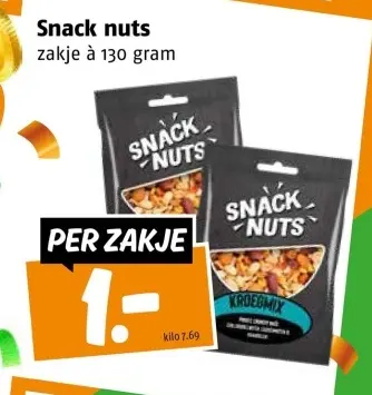 Aanbieding: Snack nuts