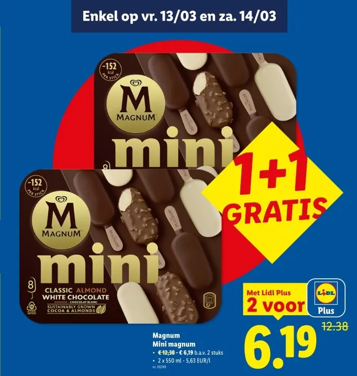 Promotie: Mini magnum