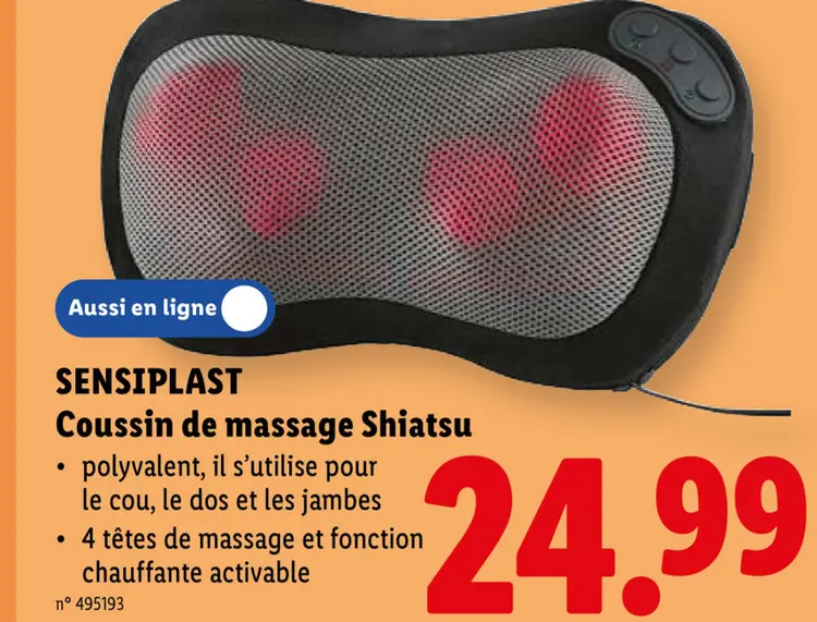 Offre: Coussin de massage Shiatsu