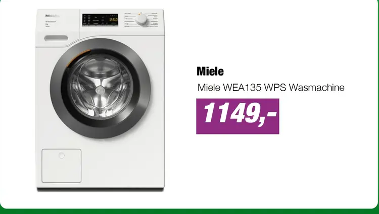 Aanbieding: WEA135 WPS Wasmachine