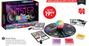 Aanbieding: Hitster Bingo