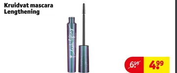 Aanbieding: Kruidvat mascara Lengthening