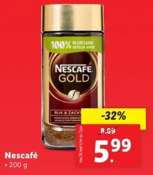 Aanbieding: Nescafé