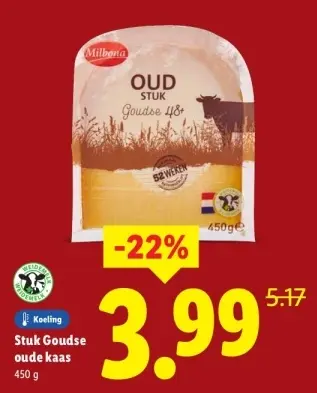 Aanbieding: Stuk Goudse oude kaas