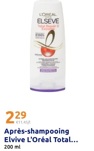 Offre: Après-shampooing Elvive L'Oréal Total Repair 5 Extreme