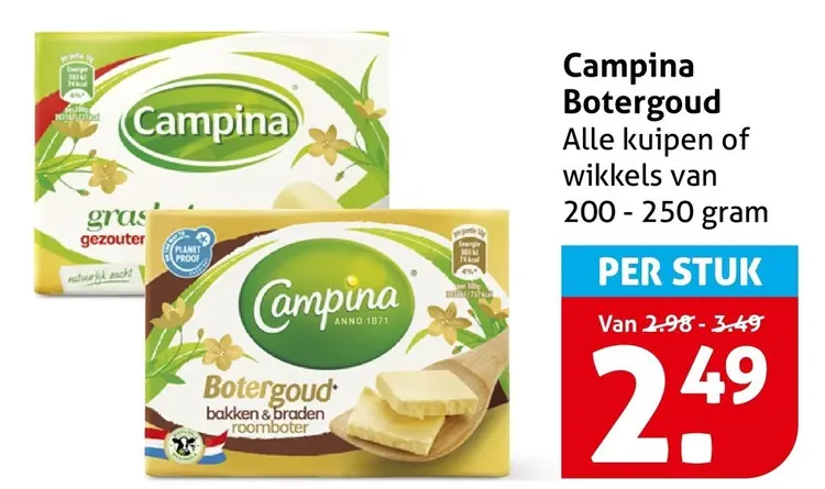 Aanbieding: Botergoud