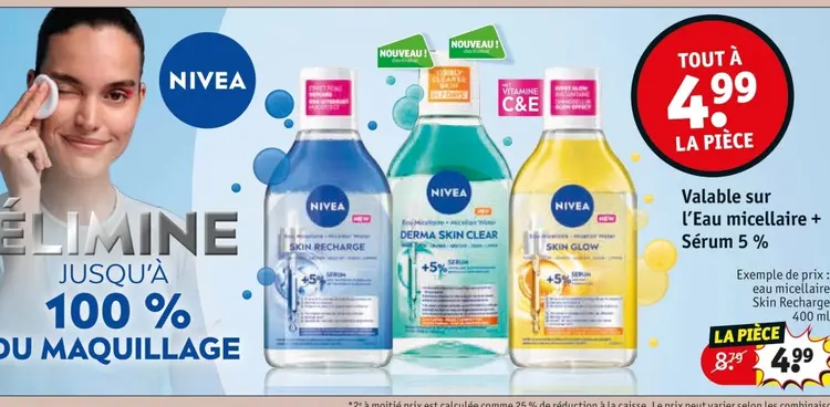 Offre: Eau micellaire + Sérum 5%