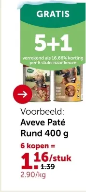 Promotie: Aveve Paté Rund