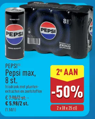 Promotie: Pepsi max