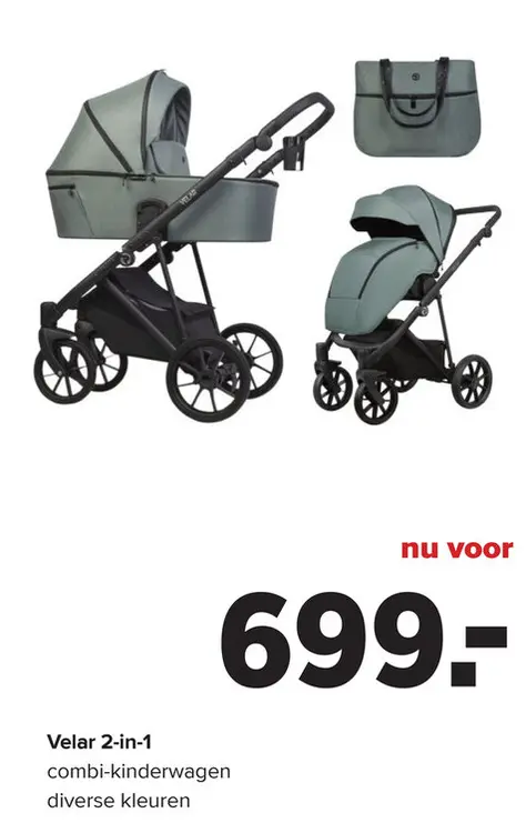 Aanbieding: Velar 2-in-1 combi-kinderwagen
