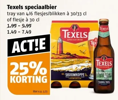 Aanbieding: Texels speciaalbier
