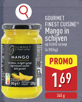 Promotie: Mango in schijven
