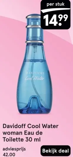 Aanbieding: Cool Water woman Eau de Toilette