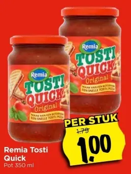 Aanbieding: Remia Tosti Quick