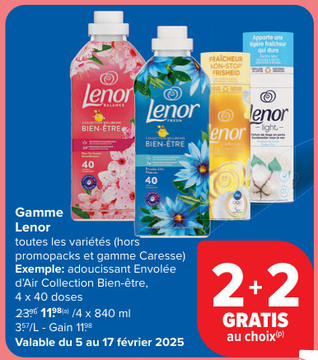 Offre: Gamme Lenor