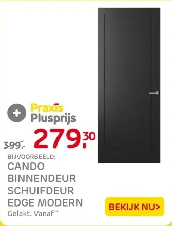 Aanbieding: Binnendeur schuifdeur edge modern