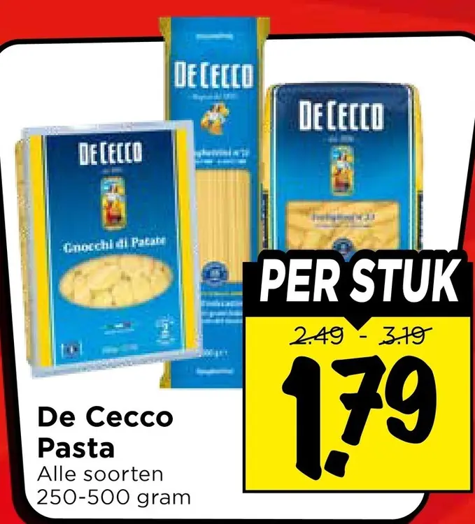 Aanbieding: Pasta
