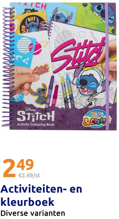 Aanbieding: Activiteiten- en kleurboek