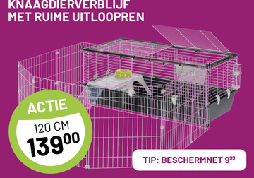 Aanbieding: Knaagdierverblijf