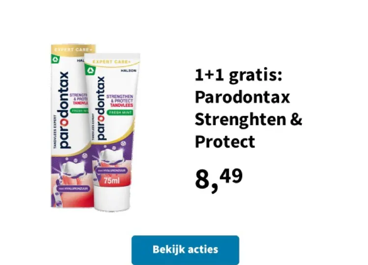 Promotie: Parodontax Strenghten & Protect