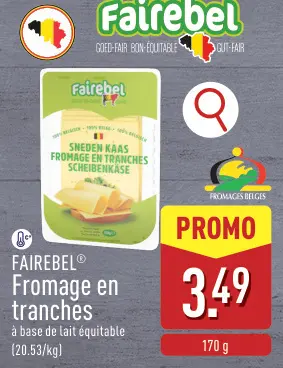 Offre: Fromage en tranches