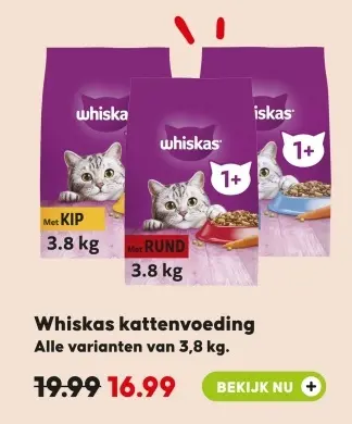 Aanbieding: kattenvoeding