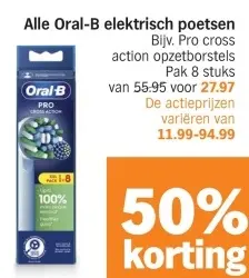 Aanbieding: Alle Oral-B elektrisch poetsen