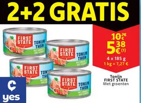 Aanbieding: First State Tonijn