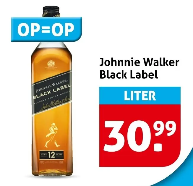 Aanbieding: Johnnie Walker Black Label
