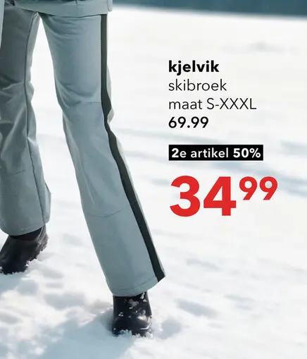 Aanbieding: Kjelvik dames skibroek 20000 mm waterkolom