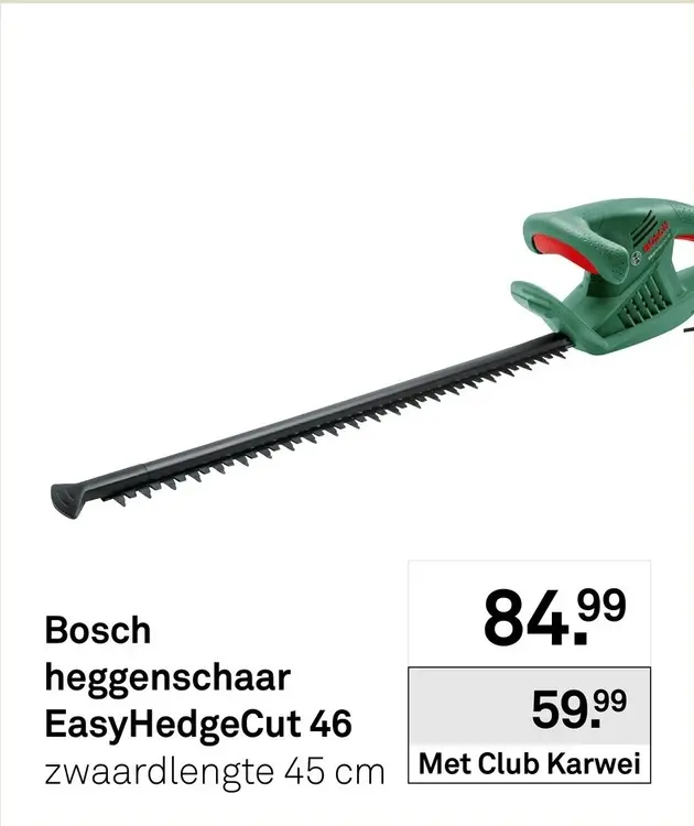 Aanbieding: Heggenschaar EasyHedgeCut 46