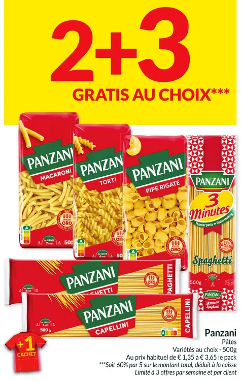 Offre: Pâtes