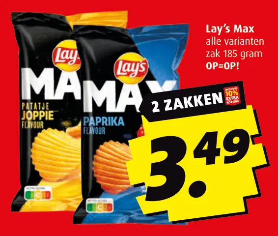 Aanbieding: Lay's Max