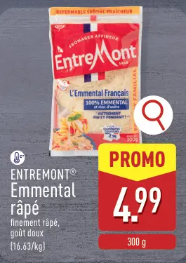 Offre: Emmental râpé