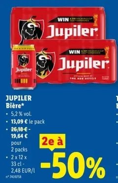 Offre: Bière