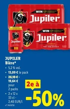 Offre: Bière