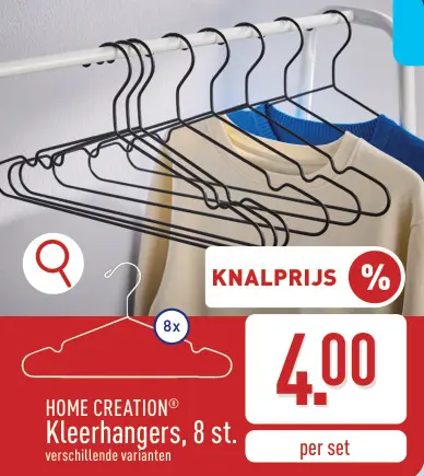 Promotie: Kleerhangers