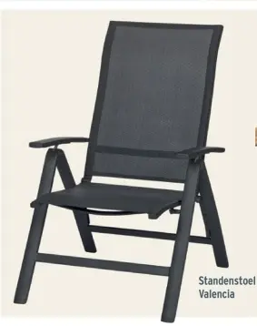Promotie: Standenstoel Valencia