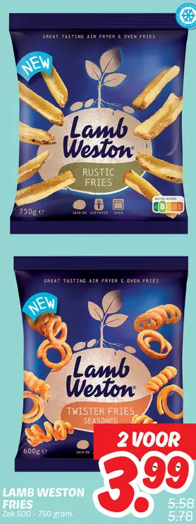 Aanbieding: Lamb weston fries