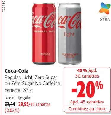 Offre: Coca-Cola