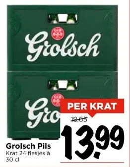 Aanbieding: Grolsch Pils