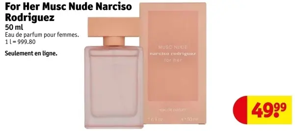 Offre: For Her Musc Nude Narciso Rodriguez