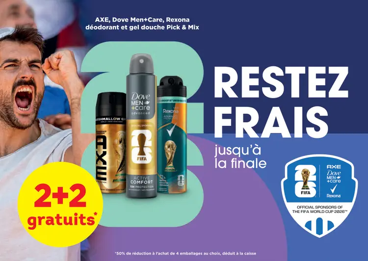 Offre: Déodorant et gel douche Pick & Mix
